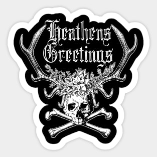 Heathens Greetings Sticker